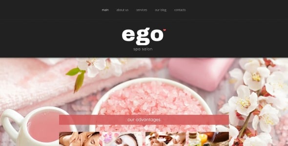 спа салон joomla шаблон