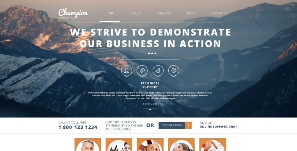 шаблон чемпиона drupal