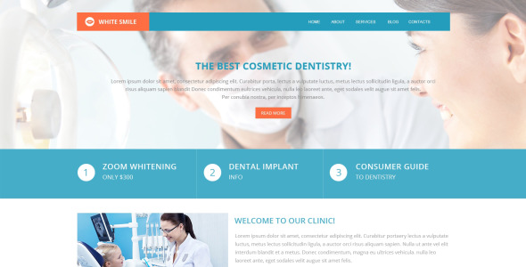 стоматология drupal шаблон