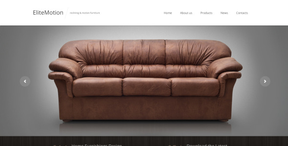 мебельный адаптивный шаблон сайта