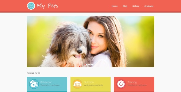 тема WordPress animal planet