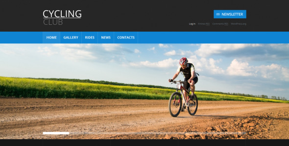 велоспорт отзывчивая тема wordpress