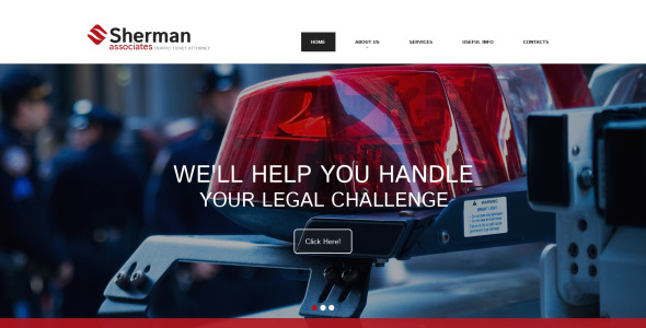 адаптивный шаблон сайта юриста