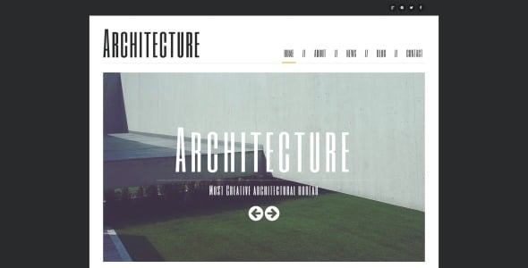 минимализм в архитектуре шаблон joomla