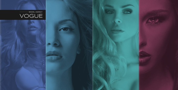 шаблон сайта модельного агентства