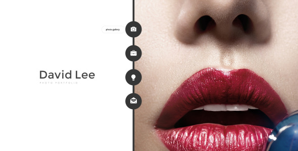 шаблон сайта портфолио фотографа