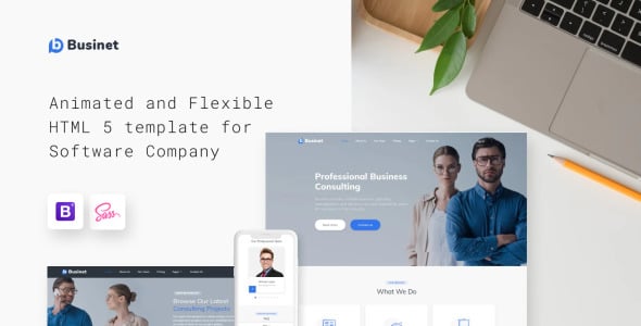 консалтинговое агентство современный многостраничный html5 шаблон сайта