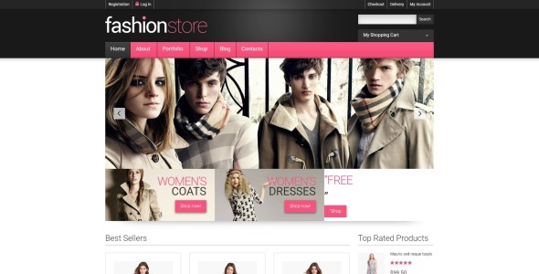 получение одежды онлайн woocommerce тема