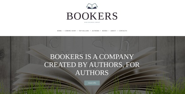 издательство адаптивный шаблон сайта