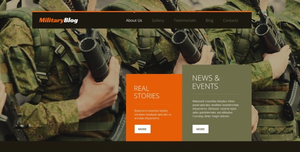 армейская адаптивная тема wordpress