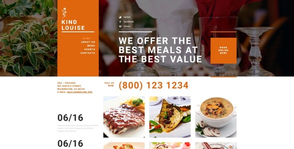 шаблон cafe house joomla