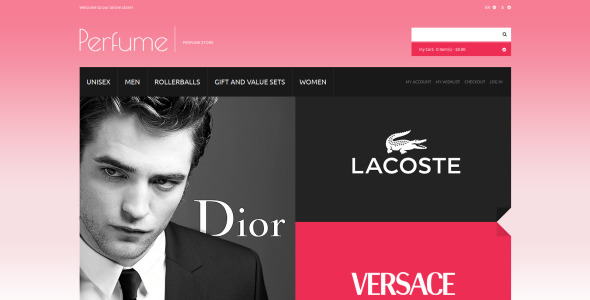выбор парфюмерии онлайн тема magento