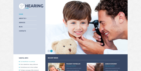 доктор отзывчивая тема wordpress