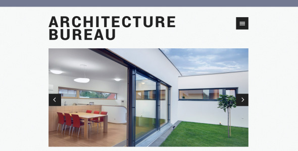 архитектура адаптивный шаблон сайта