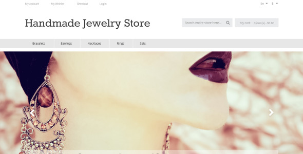ювелирные изделия ручной работы magento тема