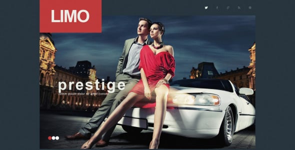 лимузин услуги отзывчивая тема wordpress