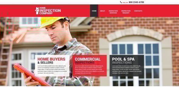 ипотечный адаптивный шаблон сайта