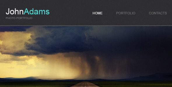 фотограф портфолио отзывчивый шаблон информационного бюллетеня