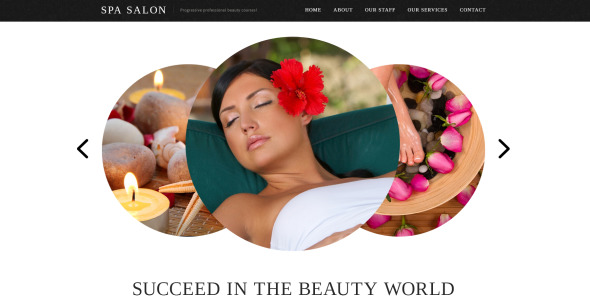 шаблон сайта спа-аксессуаров