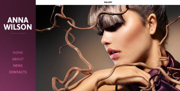 фотограф портфолио шаблон сайта