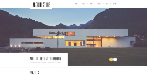 архитектура гуру wordpress тема