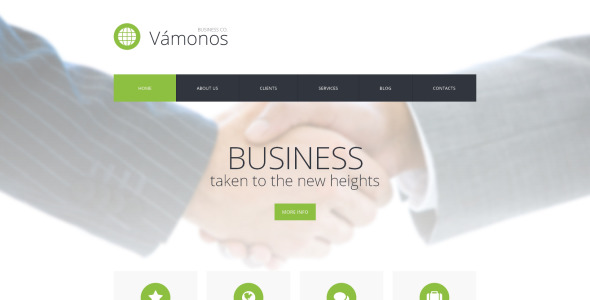 doing business wordpress тема