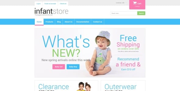 одевание детей в стиле shopify theme