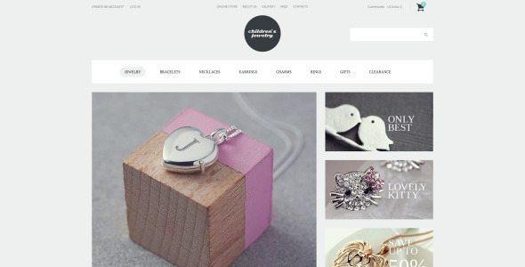 модница ювелирные изделия virtuemart шаблон