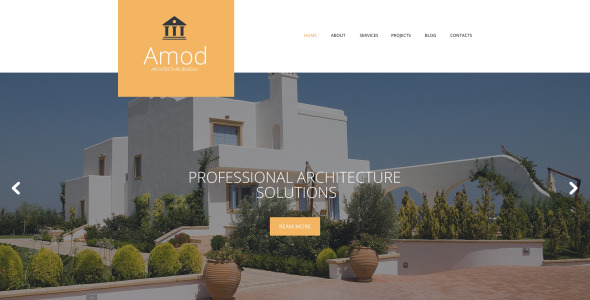 pro construction office wordpress тема