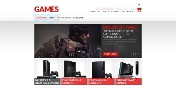 игры virtuemart шаблон