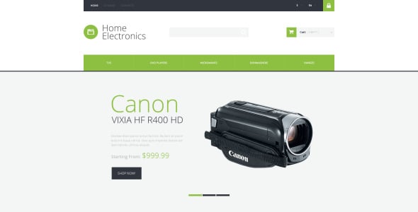 тема prestashop для домашней электроники