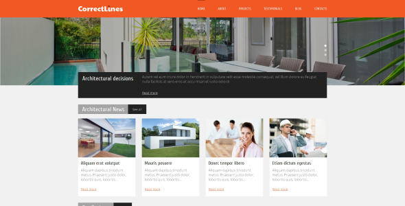 гениальная архитектура wordpress тема