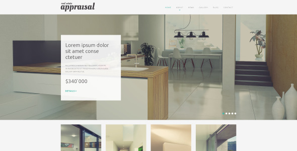 адаптивный шаблон сайта агентства недвижимости