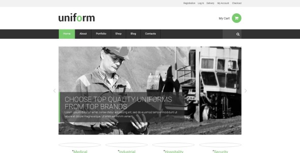 uniform store отзывчивая тема woocommerce