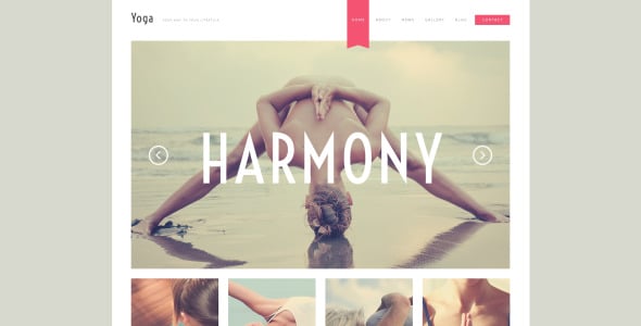 йога отзывчивая тема wordpress