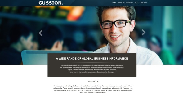 шаблон музы бизнеса и услуг