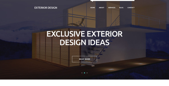 внешний дизайн тренды wordpress тема
