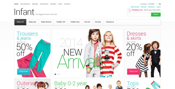 маленький фоп шаблон zencart