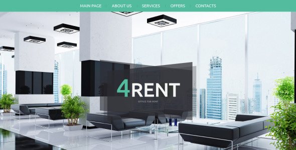 адаптивный шаблон сайта агентства недвижимости