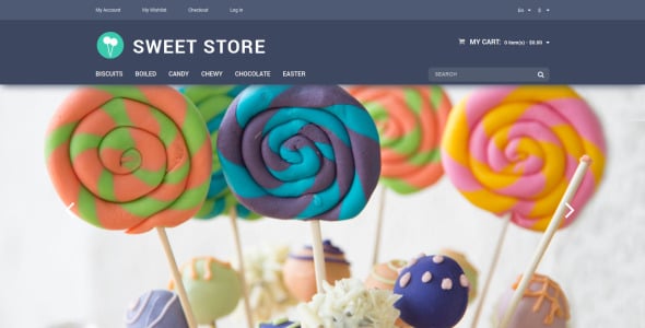candy web store magento theme