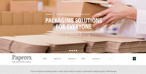 услуги по техническому обслуживанию адаптивный шаблон сайта