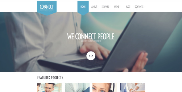 коммуникационное агентство wordpress тема