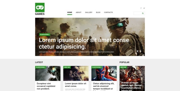 игры joomla шаблон