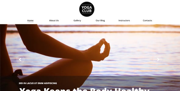 openair yoga classes wordpress тема