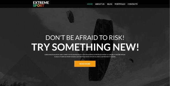 активная спортивная тема wordpress