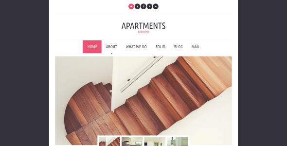 квартиры посуточно wordpress тема