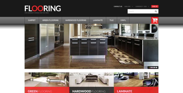 тема магазина напольных покрытий prestashop