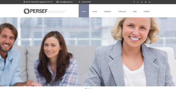 паблик рилейшнз отзывчивая тема wordpress