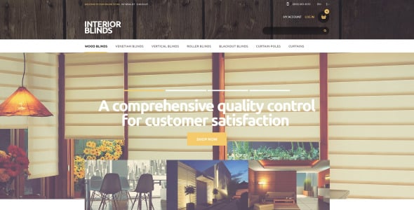 красивые шторы magento theme