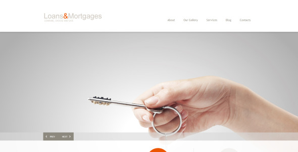 кредиты отзывчивая тема wordpress